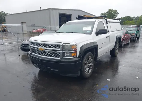 2015 Chevrolet Silverado 1500 Wt из США, поврежденный, VIN 1GCNCPEHXFZ367268
